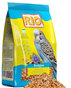 Корм RIO "Основной рацион" для волнистых попугаев 1 кг - фото 5725