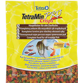 Корм TETRA "TetraMin Pro Crisps" основной чипсы для всех видов декоративных рыб 12 г - фото 5759