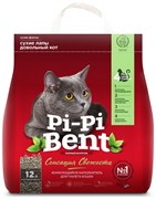 Наполнитель Комкующийся " Pi-Pi Bent" Сенсация свежести, 5кг/12 л (для туалета кошек)