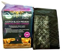Пеленки "ЛАУРОН" Black Premium с суперабсорбентом 60*60/10шт д/животных