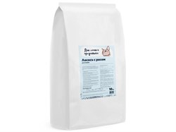 Для самых преданных™  корм для кошек Лосось с рисом,10 кг - фото 4788
