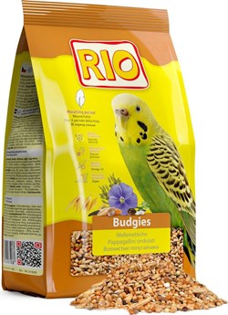 Корм RIO для волнистых попугаев в период линьки 500 г - фото 5726
