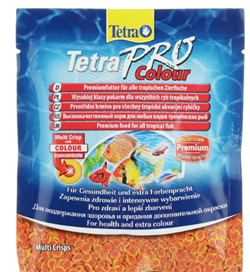 Корм TETRA "TetraPro. Color" чипсы для улучшения окраса всех видов декоративных рыб 12 г - фото 5761