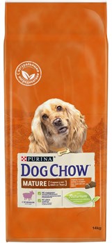 Сухой корм PURINA Dog Chow "Mature Adult 5+" сухой корм для пожилых собак старше 5 лет с ягненком 14 кг - фото 5970