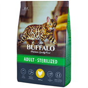 Сухой корм "Mr Buffalo" Adult Sterilized с Курицей (д/взрослых кошек)