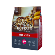 Сухой корм "Mr Buffalo" Adult Hair&Skin Лосось 1,8 кг (д/взрослых кошек)
