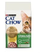 Сухой корм "PURINA CAT CHOW" Sterilised Домашняя птица/Индейка (д/стерил. кошек и кастр. котов)
